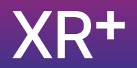 XR+ webXR logo