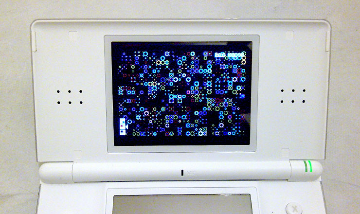 pikilipita advance on a Nintendo DS screen